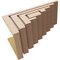 Ekena Millwork 11"W x 22"D x 11"H Wide Landon Rough Cedar Woodgrain TimberThane Corbel, Primed Tan CORUR11X22X11LANRCPR - alternate 2
